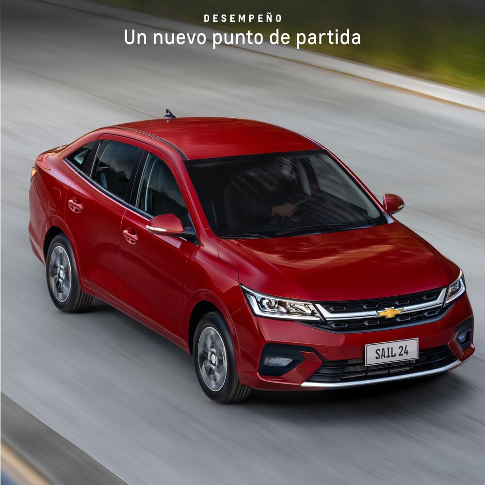 Siéntete a gusto con el desempeño del Chevrolet Sail