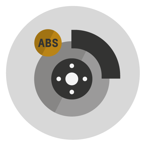 Sientete protegido en el Chevrolet Sail con sus frenos ABS