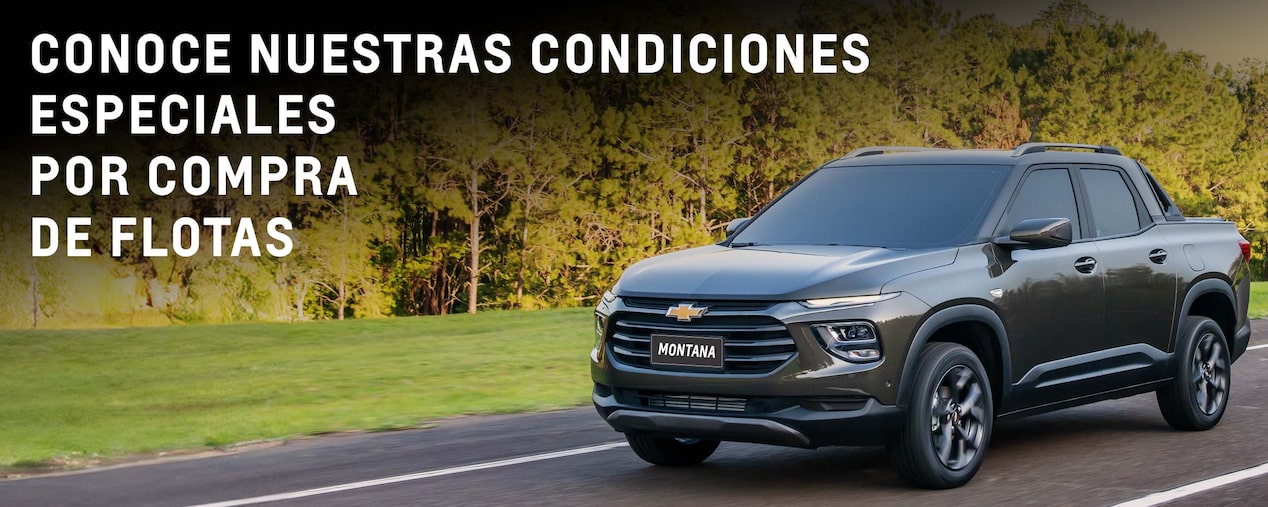 Chevrolet Chile - Compra por flota Montana