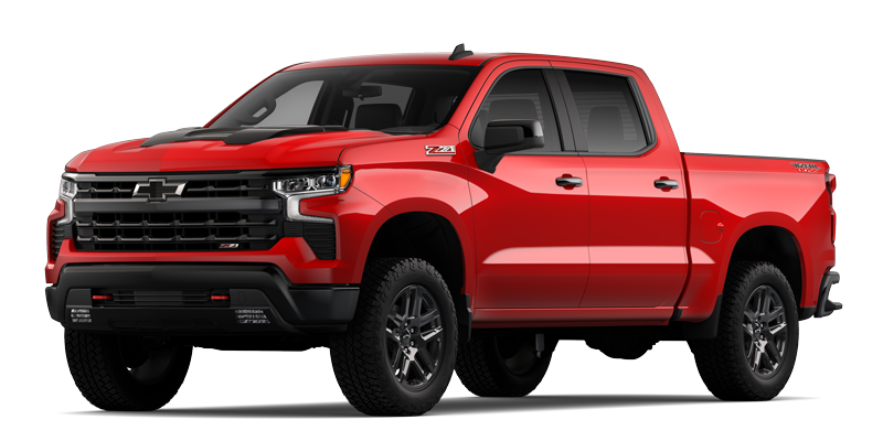 Pick up Chevrolet Silverado ZR2 rojo opciones robustas