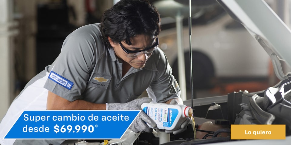 Autofact ofrece a los clientes Chevrolet un precio especial en el cambio de aceite