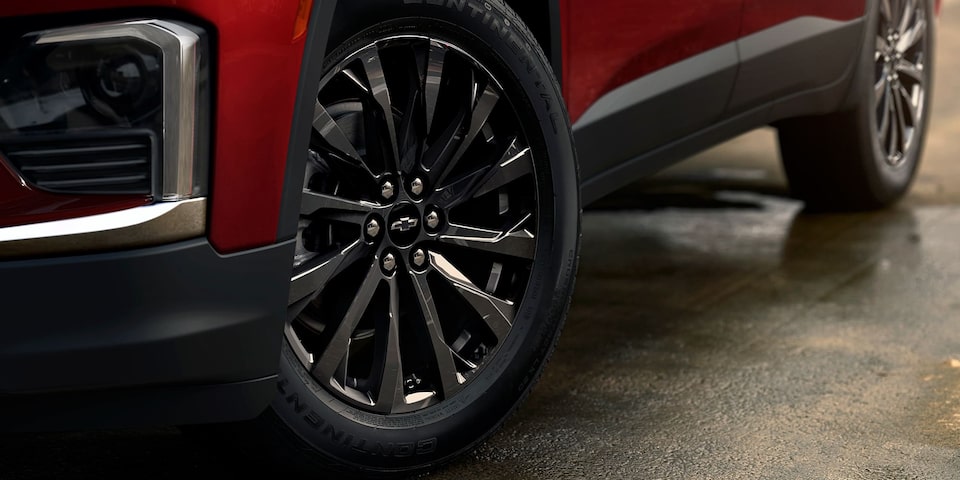 Detalles llantas aluminio del New Chevrolet Traverse